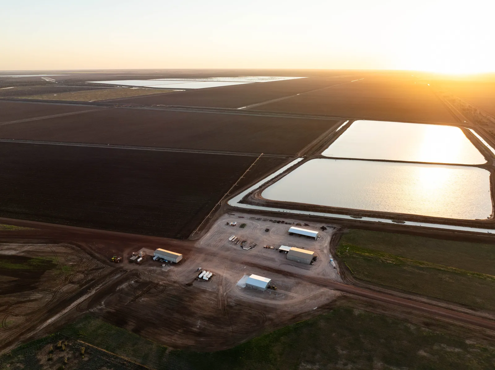 The Anchorage in St George, an enormous cotton farm that played host tot he R&F Steel Buildings team for this construction story.