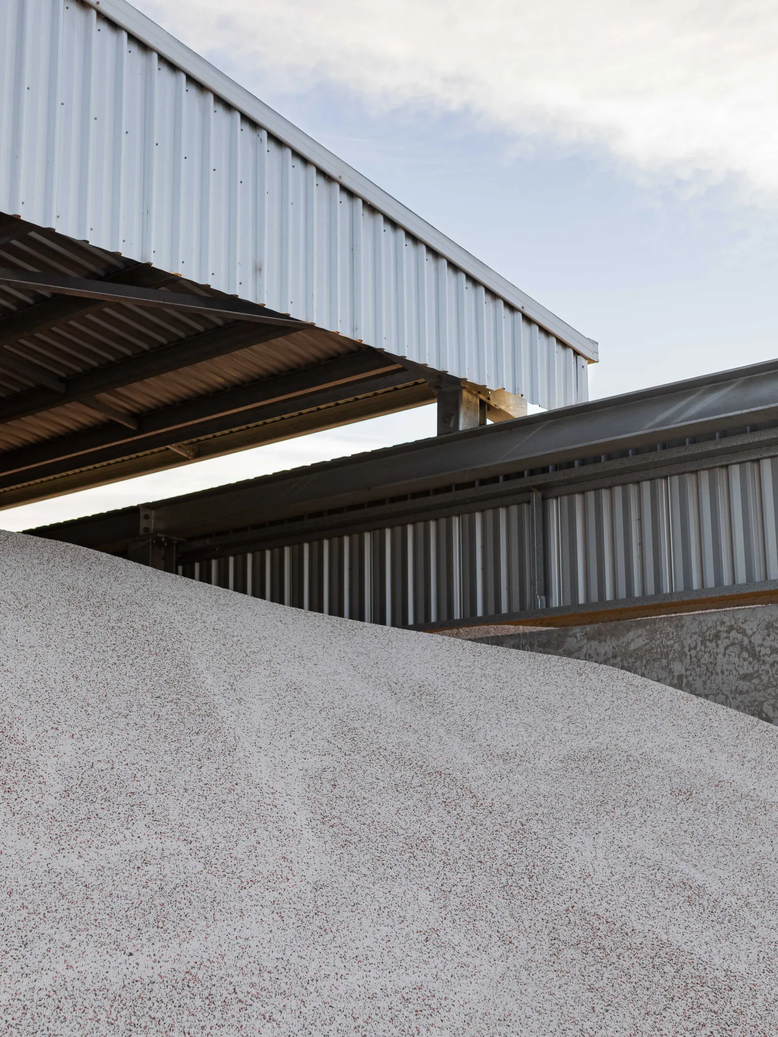 A close up of the tolerances that this shed needed to have for The Anchorage